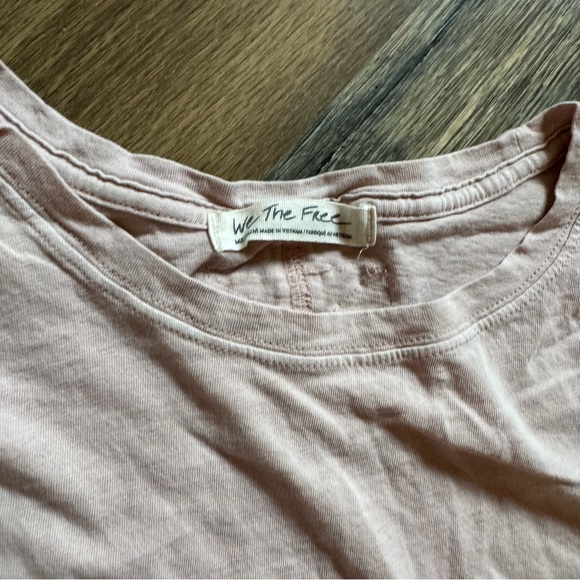 We The Free Blush Oversized Crewneck Short Sleeve Tee - Picture 2 of 8